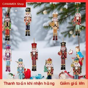 CS 12PCS nutcracker trang trí bằng gỗ-giáng sinh quà tặng bên trang trí và trang trí nội thất