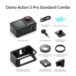 【New Arrival】DJI Osmo Action 5 Pro - Action Camera | กล้องแอคชั่น | 1/1.3 Sensor 4K/120fps | กล้องดำน้ำ ลึก 20 ม.แบตเตอรี่อึด 4 ชั่วโมง พร้อมฟังก์ชั่นติดตามตัวละครกล้องแอ็กชั่นสุดล้ำ ภาพสวยทั้งกลางวันและกลางคืน