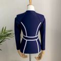 #45 Korean swimsuit Korean swimwear Rush guard Long Sleeves One Piece Swimsuit. 