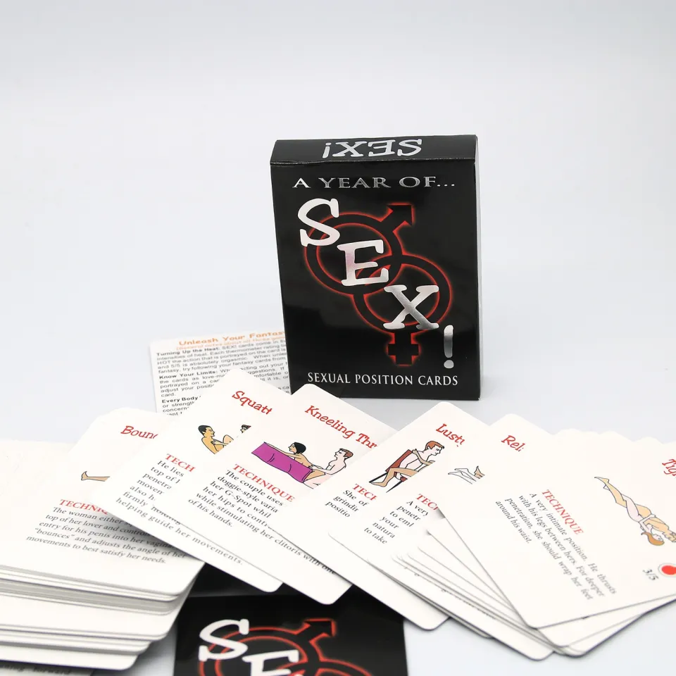 Newest Oral Sex Card Game Bedroom A Year Of Sex Drunk Pack With 50  Different Foreplay Sex Position For Couple Sex Postion Games | Lazada  Singapore