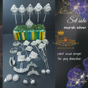 Set Solo aksesories pengantin set solo putri set perhiasan
