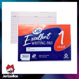 Grade 1 Writing Pad 80 Leaves Assorted Character