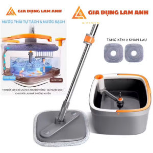 XIAOMI Smart self-wringing dirty water separating mop set that rotates 360 degrees [New model 2025]