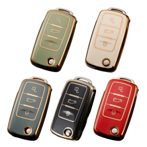 Full Protection Shell Key Case Key Fob Protector Cover TPU Car Remote Key Case Waterproof Cover Scratchproof