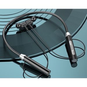 Tai Nghe Bluetooth Thể Thao 5.2 Đeo Cổ Giảm Tiếng ỒnPhù Hợp mọi loại điện thoại Bảo hành 12 tháng