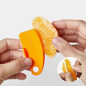 1Pc Portable Orange Peeler Stripper Orange Device Peeling Knife Juice Helper Citrus Opener Creative Kitchen Fruit Vegetable Tool