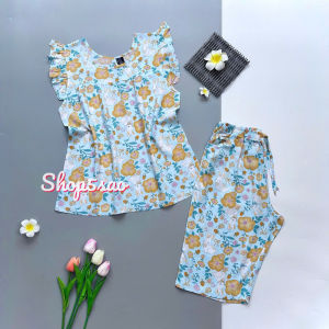 [HCM] Đồ tole nữ đồ bộ lanh mặc nhà cánh tiên lửng (43-75kg) cao cấp có Bigsize - SHOP5SAO