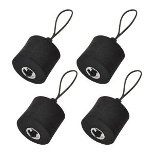 4Pcs Kayak Scupper Plugs Set with Lanyard High Elasticity EVA Scupper Plugs Drain Hole Stopper Bung for Kayak Canoes
