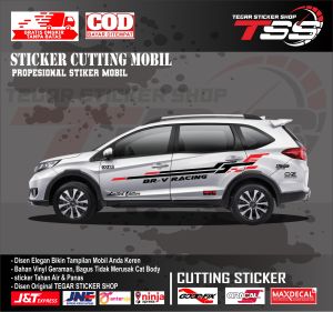 sticker mobil brv sticker mobil honda br-v sticker lis mobil keren sticker motif variasi body mobil