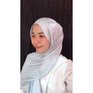 HIJAB PASHMINA SHIMMER MEWAH TERLARIS/ KERUDUNG JILBAB PASMINA SHIMMER SILK TERBARU