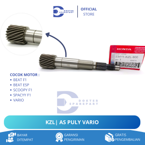 KZL AS PULY BEAT F1 / SCOOPY F1 / SPACY F1 / VARIO 110 / PULY / PULLEY / PULI / PULLI / BELAKANG