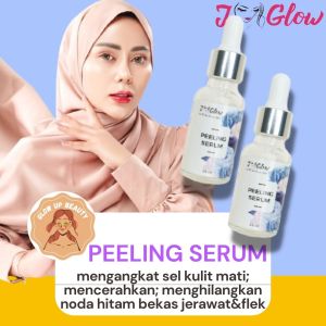 JGLOW PEELING SERUM J Glow Skincare Wanita Korea Collagen Perawatan Pemutih Membantu Mengangkat Sel Kulit Mati Menghilangkan Noda Hitam Flek Plek Ringan Mencerahkan Wajah Putih Glowing AMAN Ibu Menyusui Hamil BPOM HALAL J-GLOW OFFICIAL STORE ORIGINAL