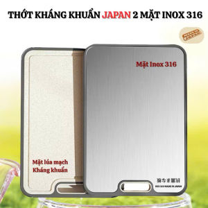 Thớt MUL TIFUNCTIONAI kháng khuẩn 2 măt inox316 mặt lúa mạch hàng nhập bãi chưa qua sử dụng