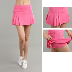 Womens Pleated Tennis Golf Skirt with Shorts panty Lightweight Breathable Sports Skorts with Pocket