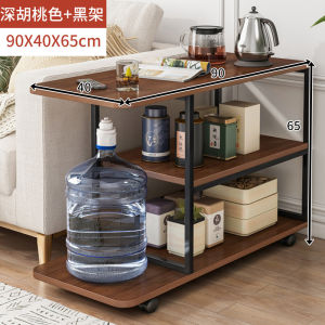 Side Table Sofa Side Cabinet Living Room Movable Sofa Side Table Modern Minimalist Side Tea Cabinet Household Iron Square Table