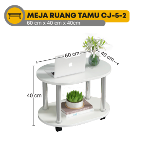 Meja Kopi Nordik Ruang Tamu Modern Sederhana Meja Teh Ekonomis Kreatif Balkon Meja Kopi Kecil Bentuk Oval