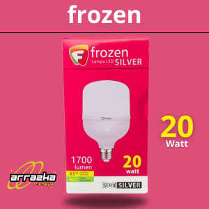 LAMPU BOHLAM LED 20Watt FROZEN SIRIES 5w 10 15 20 30 40 FITTING E27 CAHAYA PUTIH EKONOMIS