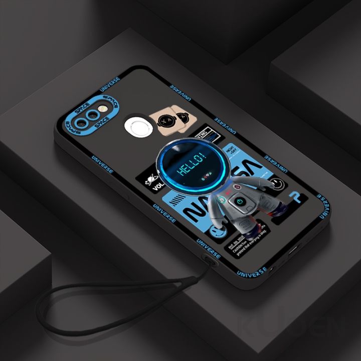 Casing For OPPO A5S oppo A7 Oppo A12 Mechanical Nasa Astronaut