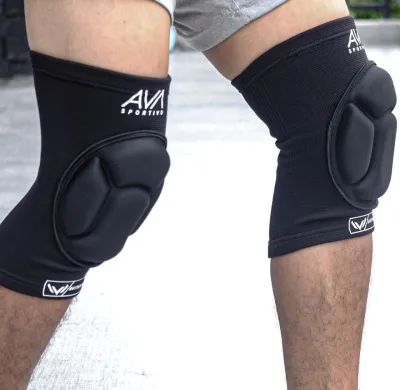 Kneepad AVA Futsal isi Sepasang Deker Pelindung Lutut Busa Tebal