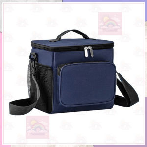 Big Square Lunch Picnic Waterproof Bag Storage Box With Handle Sling TH
