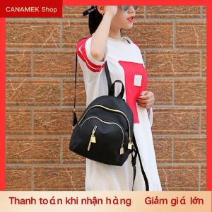 CS Nylon Chống Thấm Nước Công Suất Lớn Đa Năng Đơn Giản Thời Trang Giản Dị Cô Gái Ba Lô Phụ Nữ Trường Nhỏ Túi Có Thể Điều Chỉnh Dây Đeo