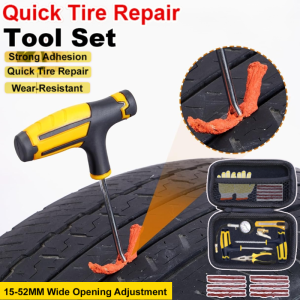 Tire Repair Tool Kit Car Motorcycle Emergency Tire Repair Kit Safety Wear Resistant And Practical Car Tire Repair Kit