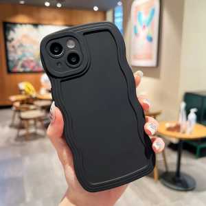 REDMI 8/8A/8A PRO/REDMI 7/7A/REDMI 6/6A/REDMI 5/5X/5+/5A/4A/4X/REDMI 3/3S/3X/S2/ A3 CASE GELOMBANG HITAM