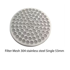 Fast shipping - in stock(READY STOCK) Coffee Espresso Machine Filter Screen Stainless Steel Reusable Filters Second Diversion Screen 51/53/58mm