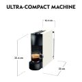 Nespresso Essenza Mini Coffee Machine Espresso Compact Automatic Coffee Machine with Coffee Capsules, White. 