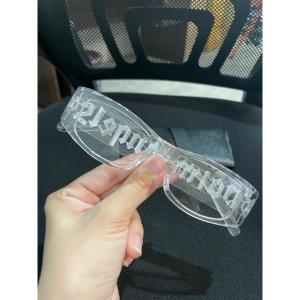 COD ❤️ Kacamata Hitam Jennie Blackpink Punk Hip-hop Vintage Kacamata Hitam Fashion Korea Lensa Persegi Mode Anti Uv Untuk Wanita