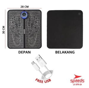 SPEEDS EMS Foot Massage Mat Pijat Kaki Pad Mat Alat Pijat Kaki Pijat Kaki Praktis Japan 070-26
