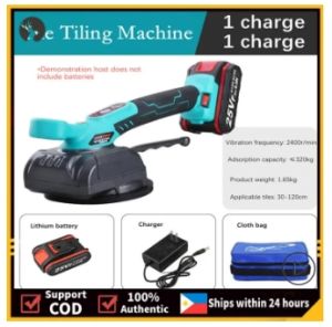 Professional Floor Tile Tiling Machine Portable One-handed Operate Ceramic Wall Tile Tiling Tool Tile Installetion Powar Tool