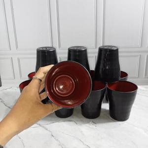 Gelas Plastik Murah 12pcs Gelas Kopi Tahan Panas Cangkir Ramen 578 BPA FREE