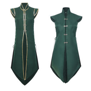 Mens Medieval Viking Vest Vintage Sleeveless Jacket Long Knight Surcoat Renaissance Waistcoat Costume2026