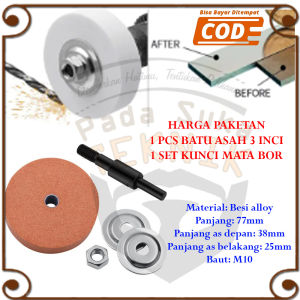 Adaptor ubah mesin bor jadi mesin asah pisau poles drill to polishing