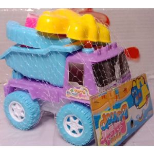 Mainan Diecast Mobil Trukdump dan Mainan Sekop cetakan Pasir MX 05