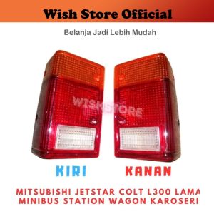Mika Kaca Lampu Stop Lamp Sein Belakang Mitsubishi L300 L-300 Wagon OLD Lama Station Minibus Siku Karoseri Adiputro