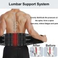 Guoftstars Professional Lumbar Support Belt,Back Support Belt For Back Pain,Herniated Disc,Sciatica 护腰腰带. 