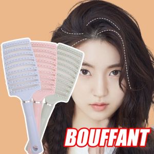Sparerib Comb Womens Special Fluffy Hair Styling Comb Long Hair Curly Hair Massage Big Curved Comb Hard Hair Brush