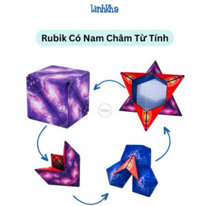 Đồ Chơi Rubik 3D Biến Hình 72 Hình Galaxy Có Nam Châm Magnetic Magic Cube Rubic QY3103: Kỳ quan của cuộc sống