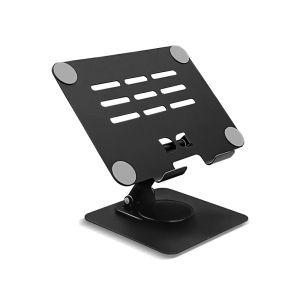 🔎ที่วางไอแพดแท็บเล็ ที่วางโทรศัพท์ แท่นวางโน๊ตบุ๊ค ปรับได้อย่างอิสระ 360° อพับเก็บได้ ขาตั้งไอแพด วัสดุเหล็กกล้าคาร์บอนที่เป็นโลหะทั แข็งแรง ทนทาน tablet stand