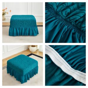 NEW*Alice Elastic printed armless sofa covers with skirts and armless stretchable furniture covers