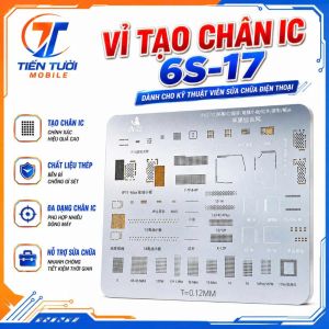 Vỉ Tạo chân Từ 6S-17cho kỹ thuật sửa chữa điện thoại