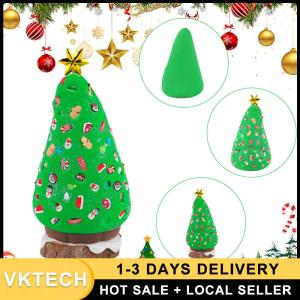 Christmas Tree Craft Kit with Air Dry Clay for DIY Holiday Decorations and Celebration