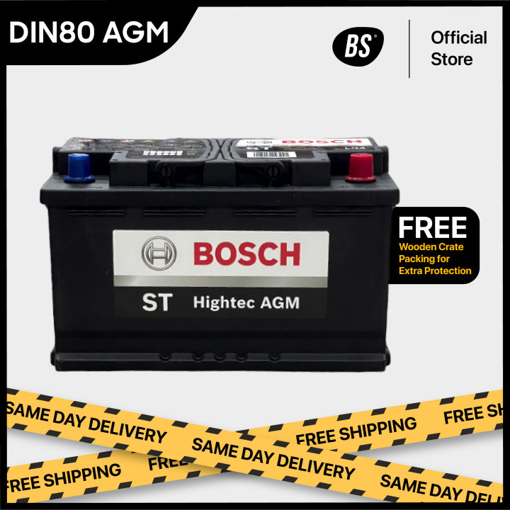 BOSCH LN4 DIN80 AGM Car Battery BMW F22 X1 E84 VOLVO V40