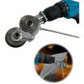 Electric Drill Plate Cutter New Metal Sheet Shears Electric Drill Refitting Plate Shears Metal Cutting Attachment Auxiliary Cutter For Lithium Battery Change-over Head. 