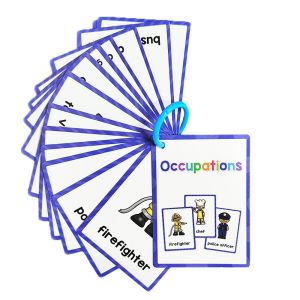 Children Learning Occupations English Words Flashcards Educational Toys Learning Cards English Flash Cards for Kids Homeschool Supplies Teaching Aid