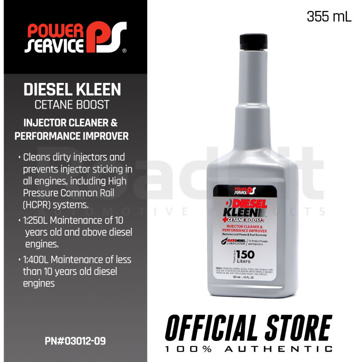 Roadfit Power Service Diesel Kleen Injector Cleaner+Cetane Boost Fuel ...
