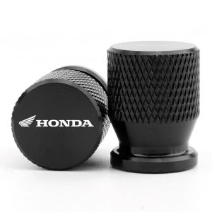 2PCS Honda All models Click 125i 150i V2 V3 Motorcycle Tire Valve Air Port Stem Cover Cap Plug CNC Aluminum Accessorie