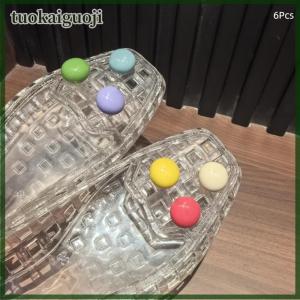 tuokaiguoji 1Set Korean Fashion Crystal Shoe Advanced Handmade Beaded Flower Pearl Bow Sequin DIY Detachable Shoes Decorations Accessories